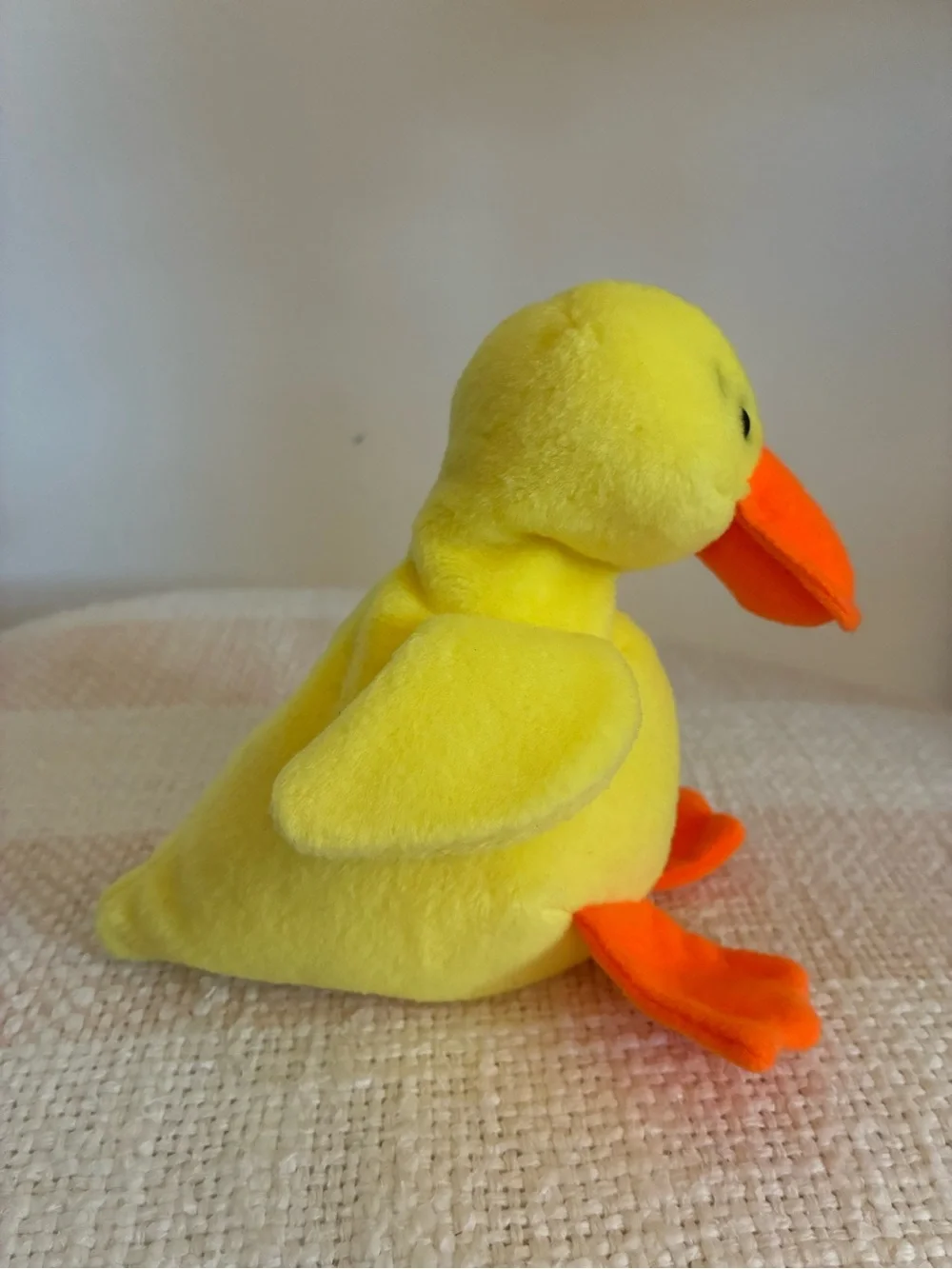 Ty Beanie Babies - “Quackers” the Duck - 90s vintage collectible with tags